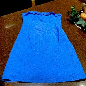 Lilly strapless dress, size 10